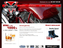 Tablet Screenshot of motocykle-slask.com.pl